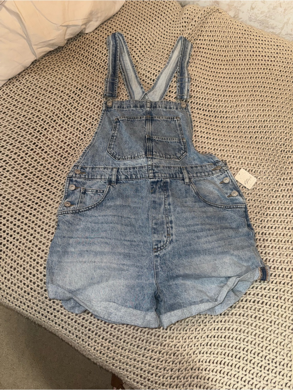 We The Free Ziggy Denim shorts-alls - Picture 3 of 5